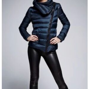 Mackage Navy Blue Quilted Puffer Jacket & Vest